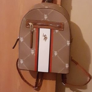 Polo backpack with wallet
